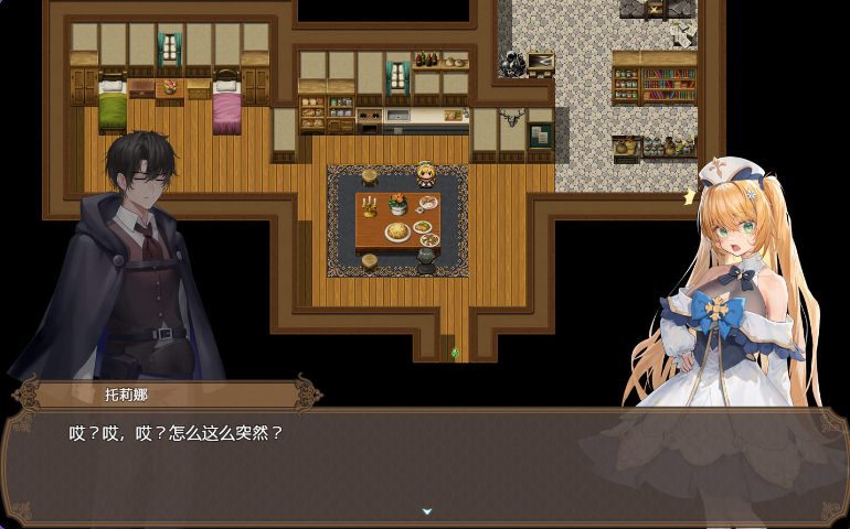 【PC/官中/日式/RPG游戏/2.10G】 影色渐染~阿斯林顿的妹神官~ (影に染まりゆく~アスリントの妹神官~) Ver.0.603 官中版+存档+日式RPG游戏+2.10G