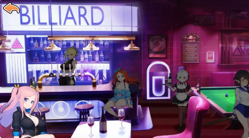 【PC/官中/日系/SLG游戏/1.01G】天使台球吧 (Angel Club) 官方中文版+日系SLG游戏+1.01G