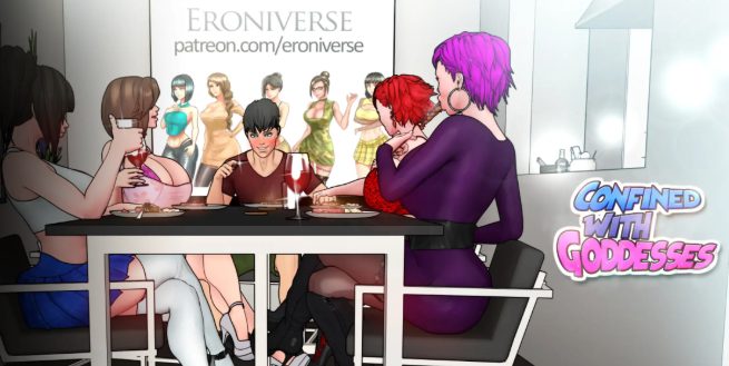 【PC/安卓/AI汉化版/3D/欧美/SLG游戏/0.97G】与女神一起被隔离 (Confined with Goddesses) Ver1.0 AI汉化版+PC+安卓+3D欧美SLG游戏+0.97G