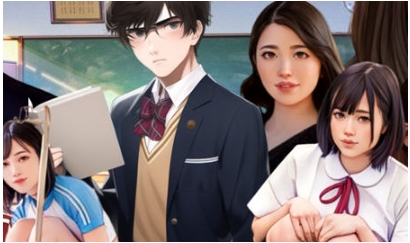 【PC/汉化/亚洲风/真人/HTML游戏/22.8G】 学校物语(Gakko No Monogatari) Ver0.25 浏览器转中 真人HTML游戏+22.8G