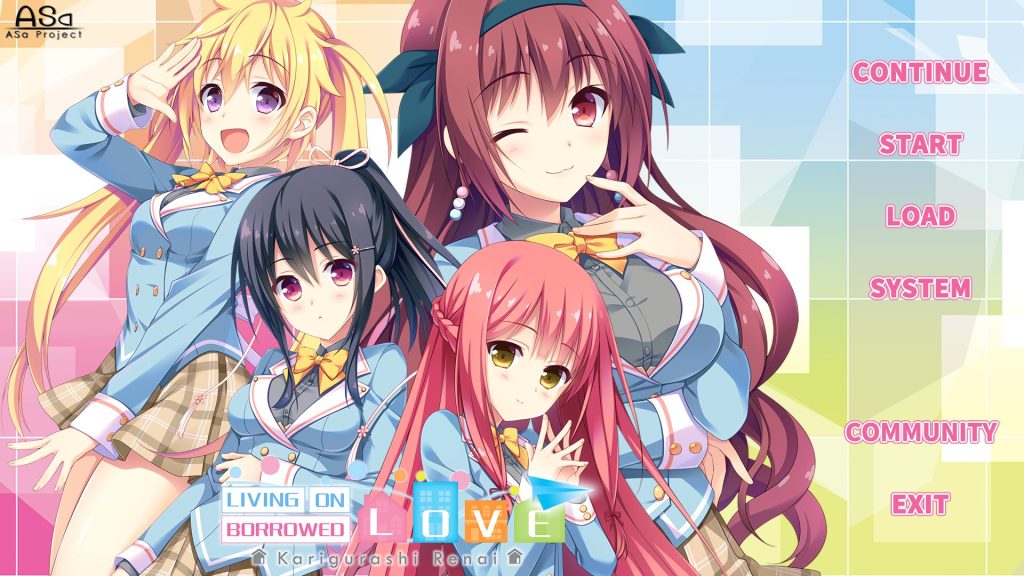 【PC/官中/日式/ADV游戏/3.10G】 寄宿之恋 (かりぐらし恋愛) 官中步兵版+全CG存档+日式ADV游戏+3.10G